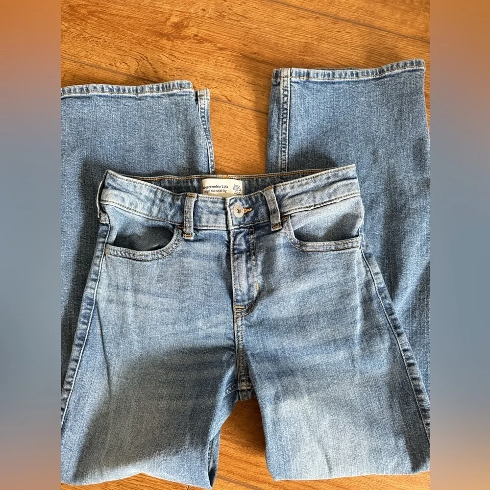 Abercrombie kids high-rise wide leg 11/12 regular